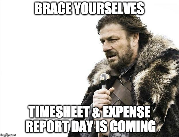 meme about expense reporting systems