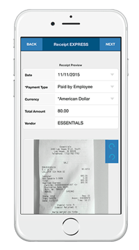 easy expense management system on phones