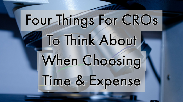 Four Things For CROs To Think About When Choosing Time & Expense