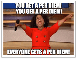 non profit expense reports meme with Oprah Winfrey