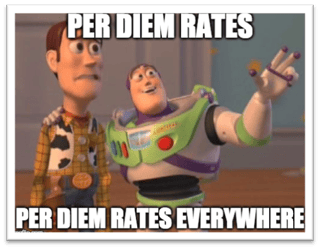 toy story meme about per diems and non profit expense reports