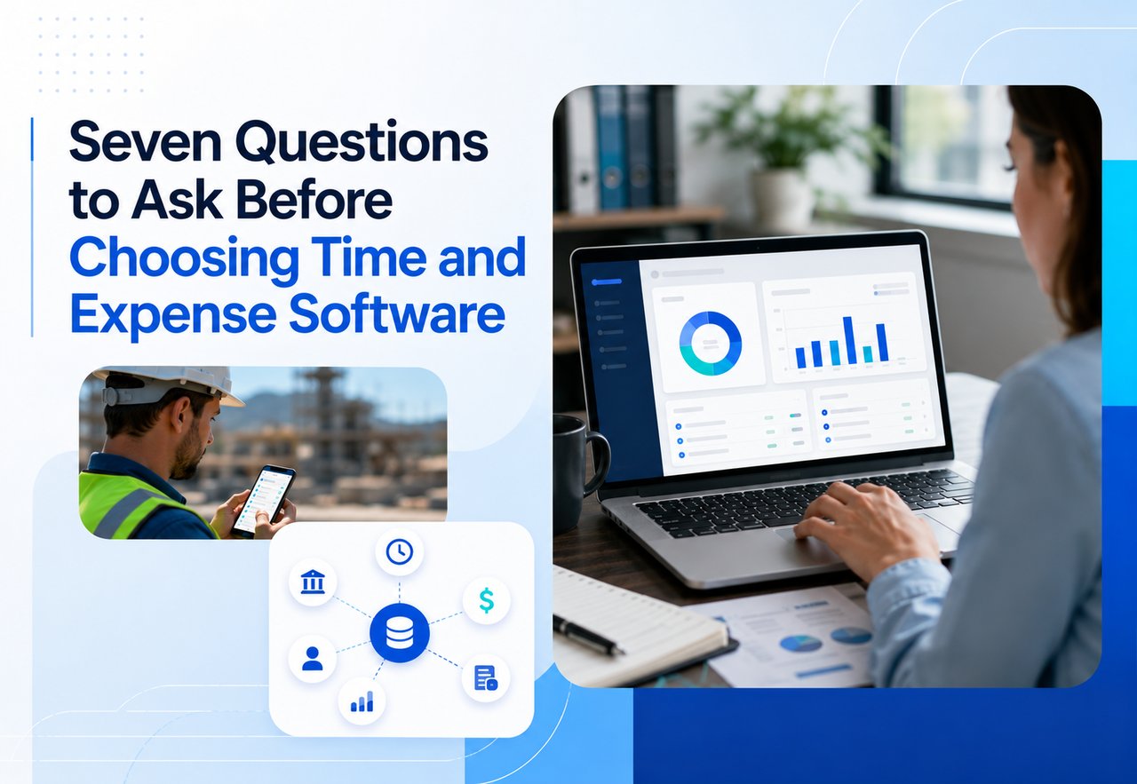 Seven Questions for Choosing timesheet & expense reporting software