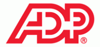 ADP logo, which integrates with timesheet management software